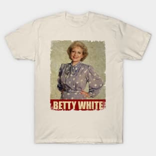 Betty White - NEW RETRO STYLE T-Shirt